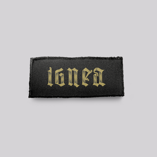 Golden Logo Patch