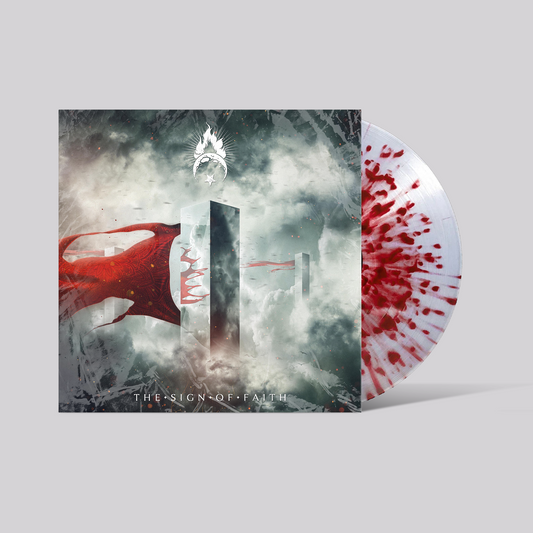 The Sign of Faith — Clear Red Splatter Vinyl